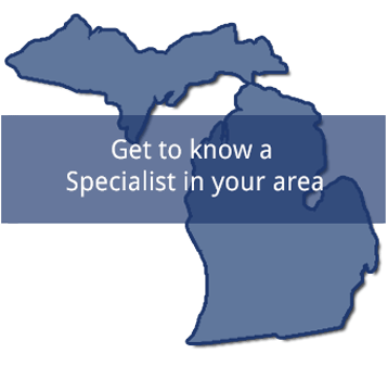 Specialist Outline Map